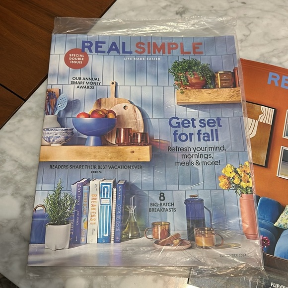Real simple magazine set of 2 Sept 2024 and Oct 2024 - Picture 3 of 4